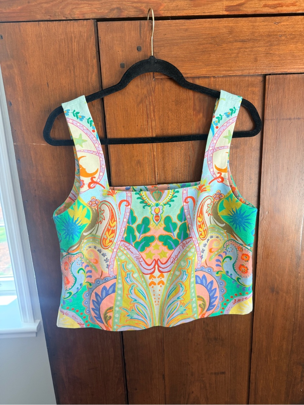 Antonio Melani Multicolor/Paisley Tank Top
